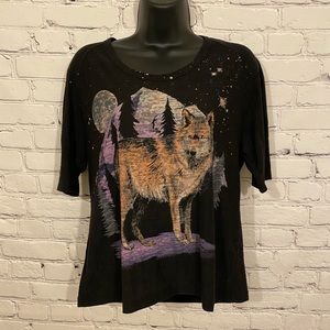 Wolf Design T-shirt